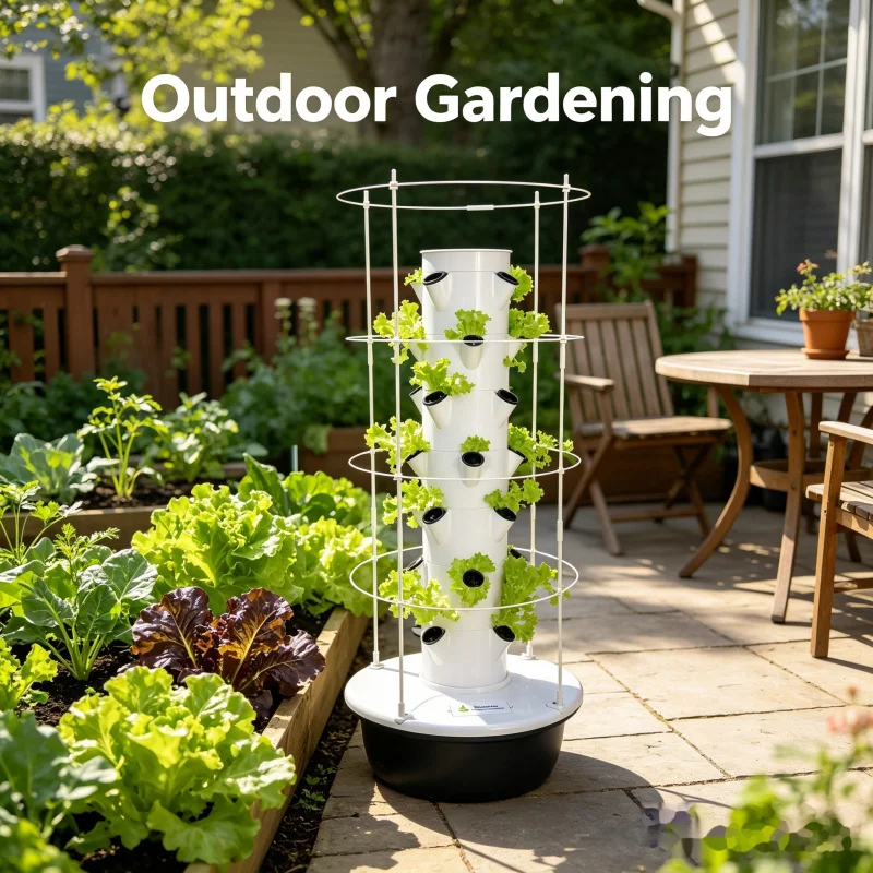 Smart Vertical Hydroponic Towe - Smart Home Kits ulasan dan harga