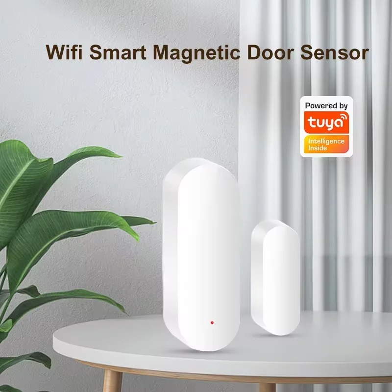 Tuya Smart WiFi Door Sensor Sm - Smart Home Notifications ulasan dan harga