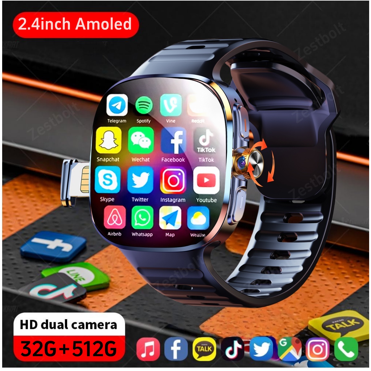 M99 Smartwatch 2.4inch Larger  - Smart Home Japan ulasan dan harga