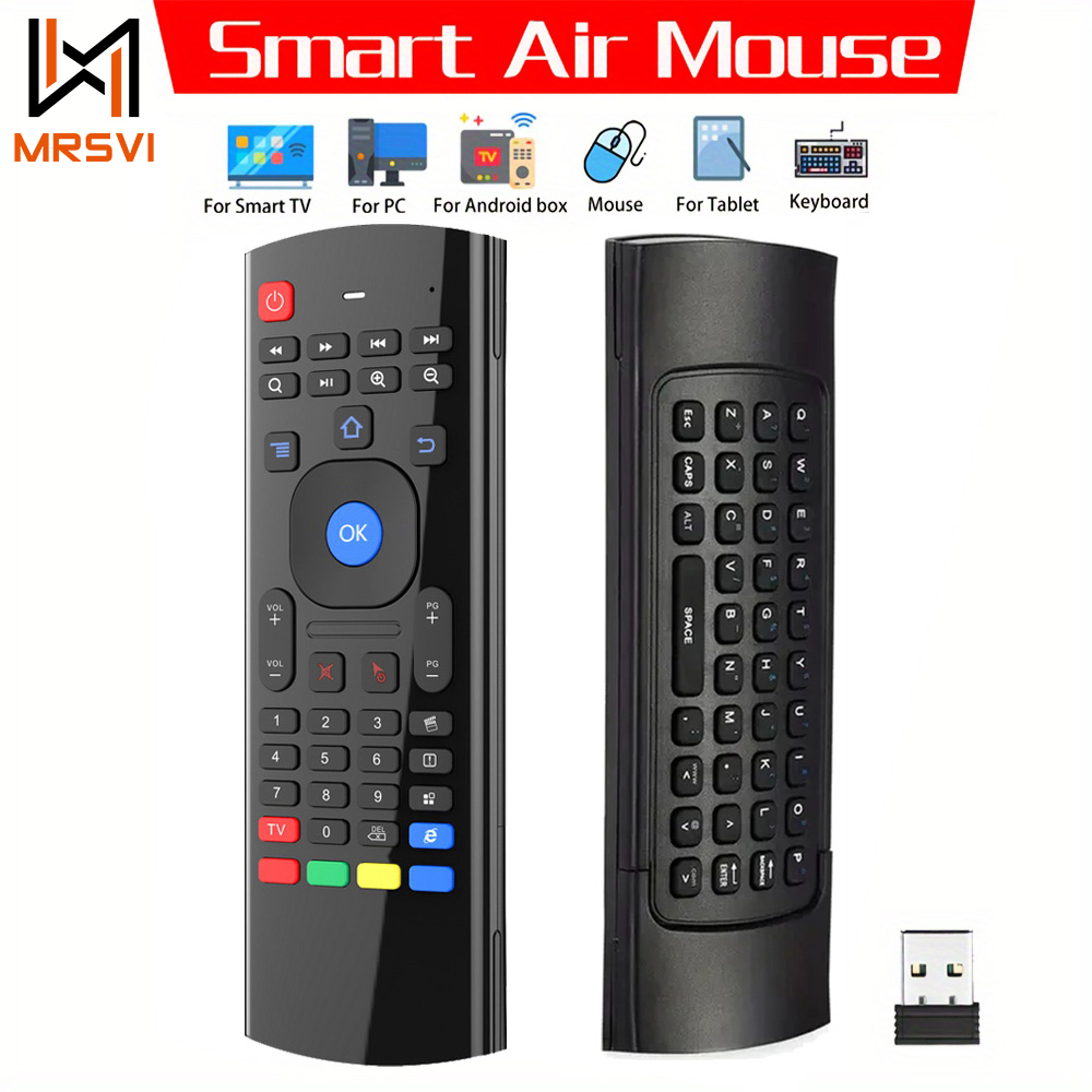 Air Mouse Wireless Mini Keyboa - Smart Home Keyboard ulasan dan harga
