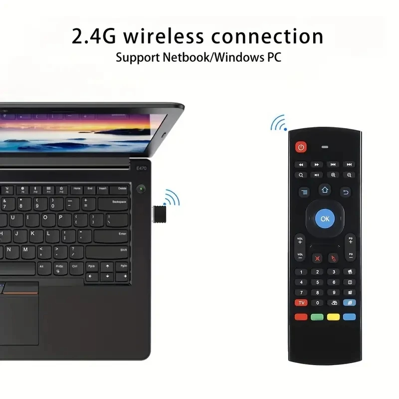 Air Mouse Wireless Mini Keyboa - Smart Home Keyboard ulasan dan harga