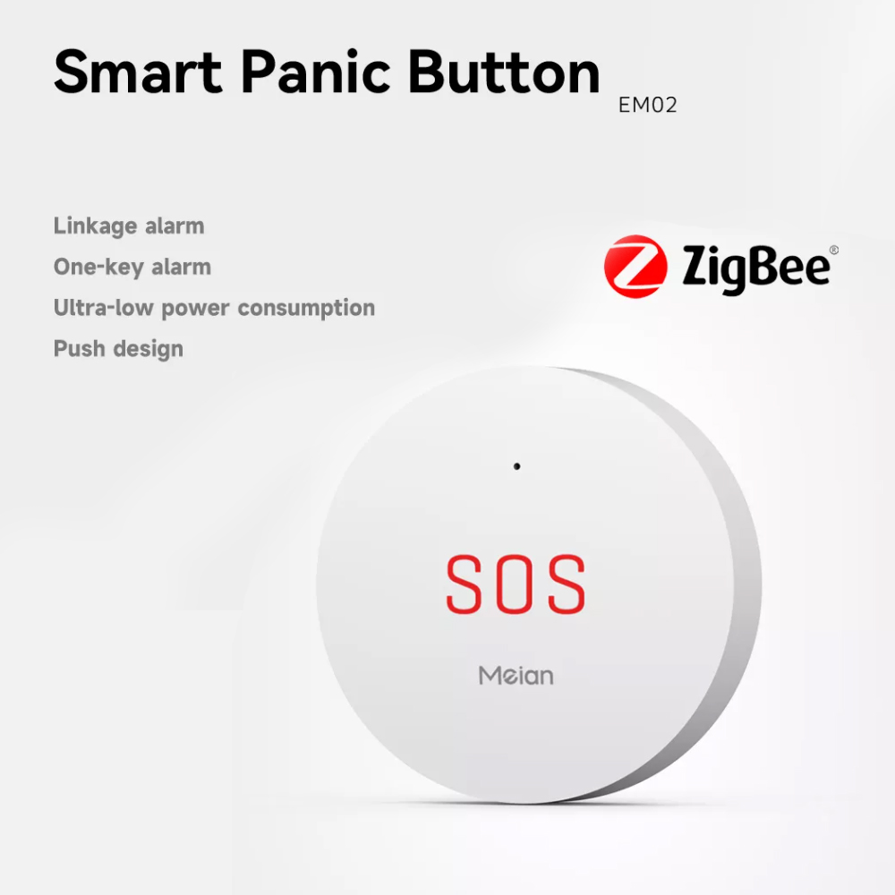 Meian Zigbee Tuya SOS Emergenc - Smart Home Automation System ulasan dan harga
