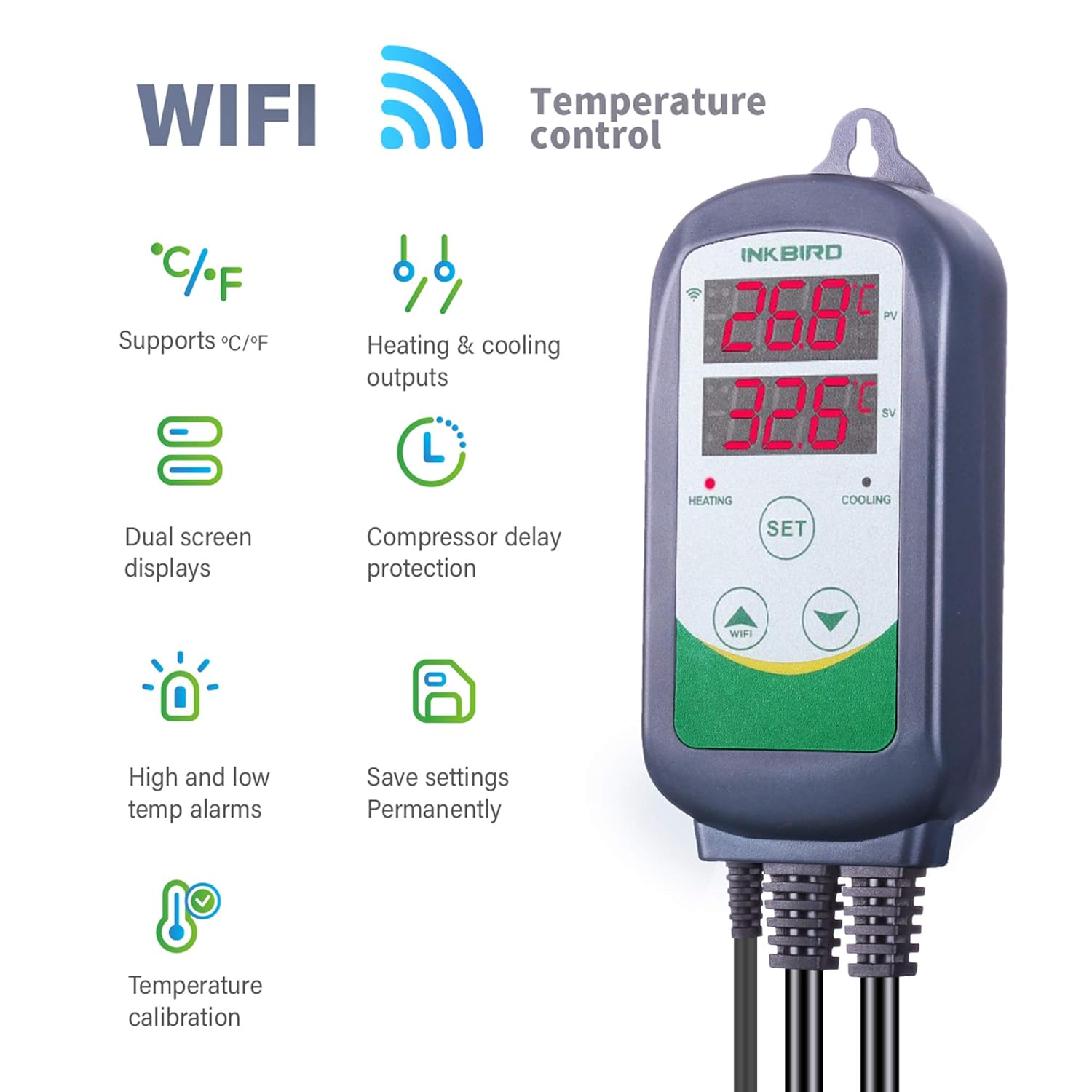 INKBIRD ITC-308-WiFi Digital T - Wifi Thermostat ulasan dan harga