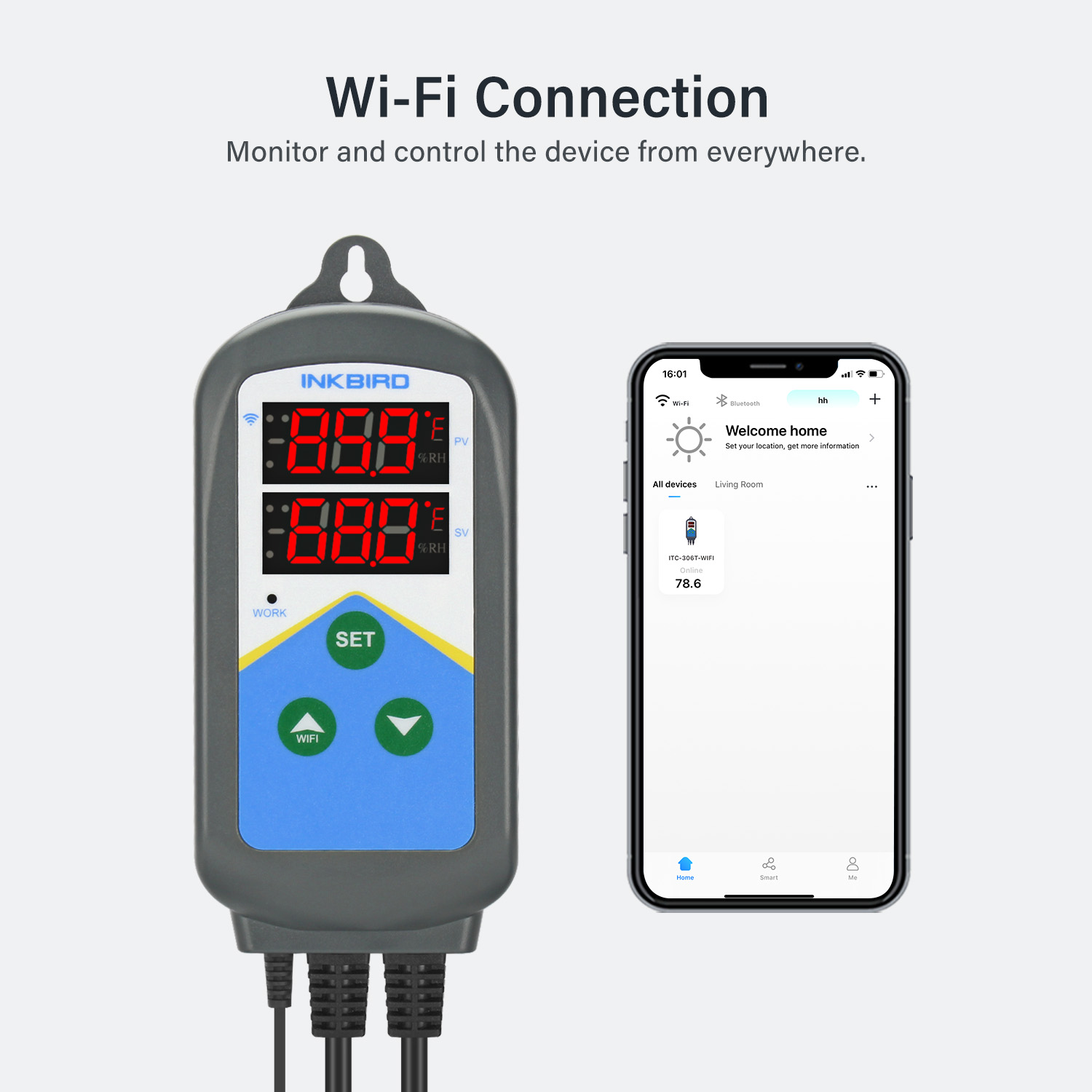 INKBIRD WIFI Thermoregulator I - Wifi Thermostat ulasan dan harga