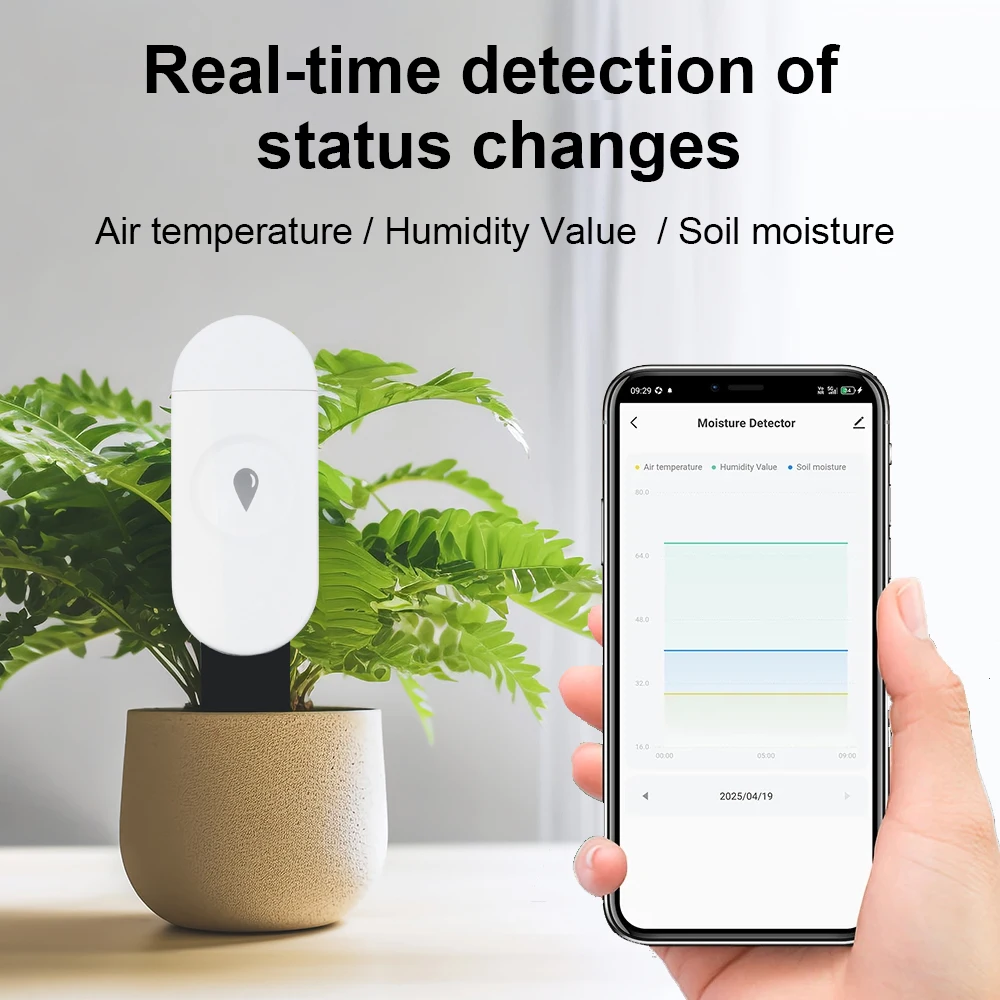 Tuya Zigbee Temperature Humidi - Smart Home Energy Monitor ulasan dan harga