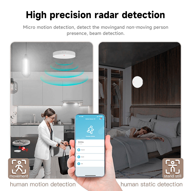 Tuya Zigbee 3.0 24GHz MmWave H - Smart Home Villa ulasan dan harga