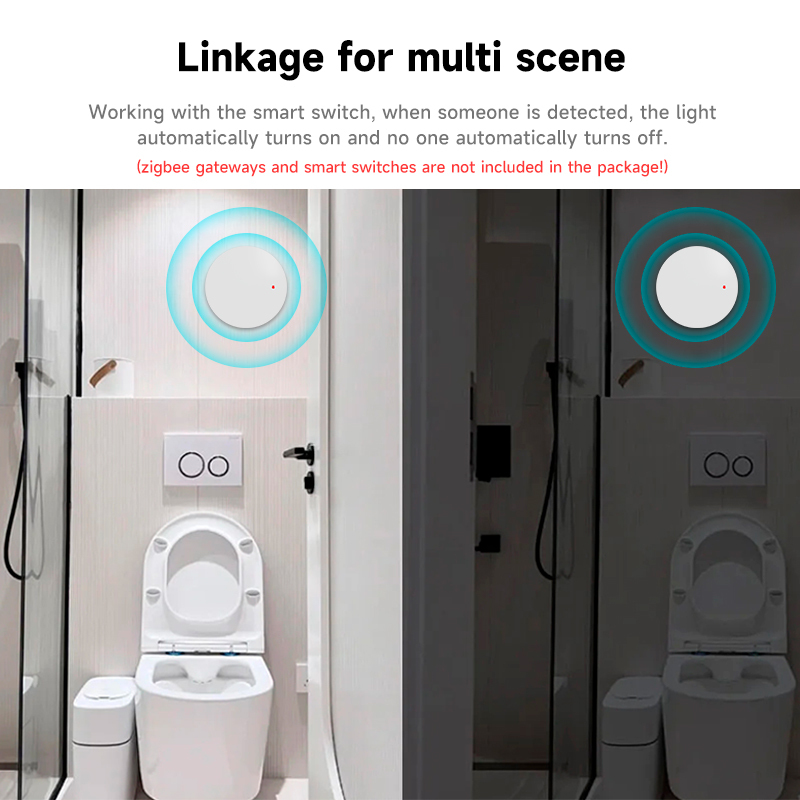 Tuya Zigbee 3.0 24GHz MmWave H - Smart Home Villa ulasan dan harga