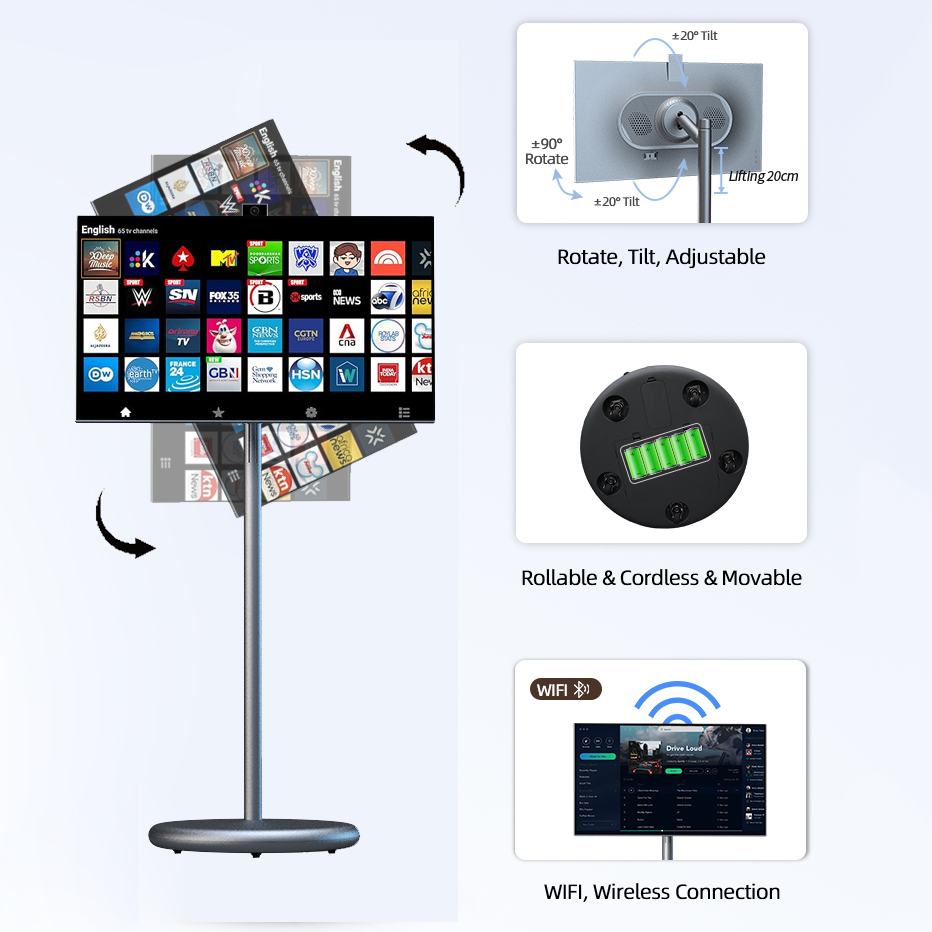 Smart Portable TV Display Mobi - Smart Home Display ulasan dan harga