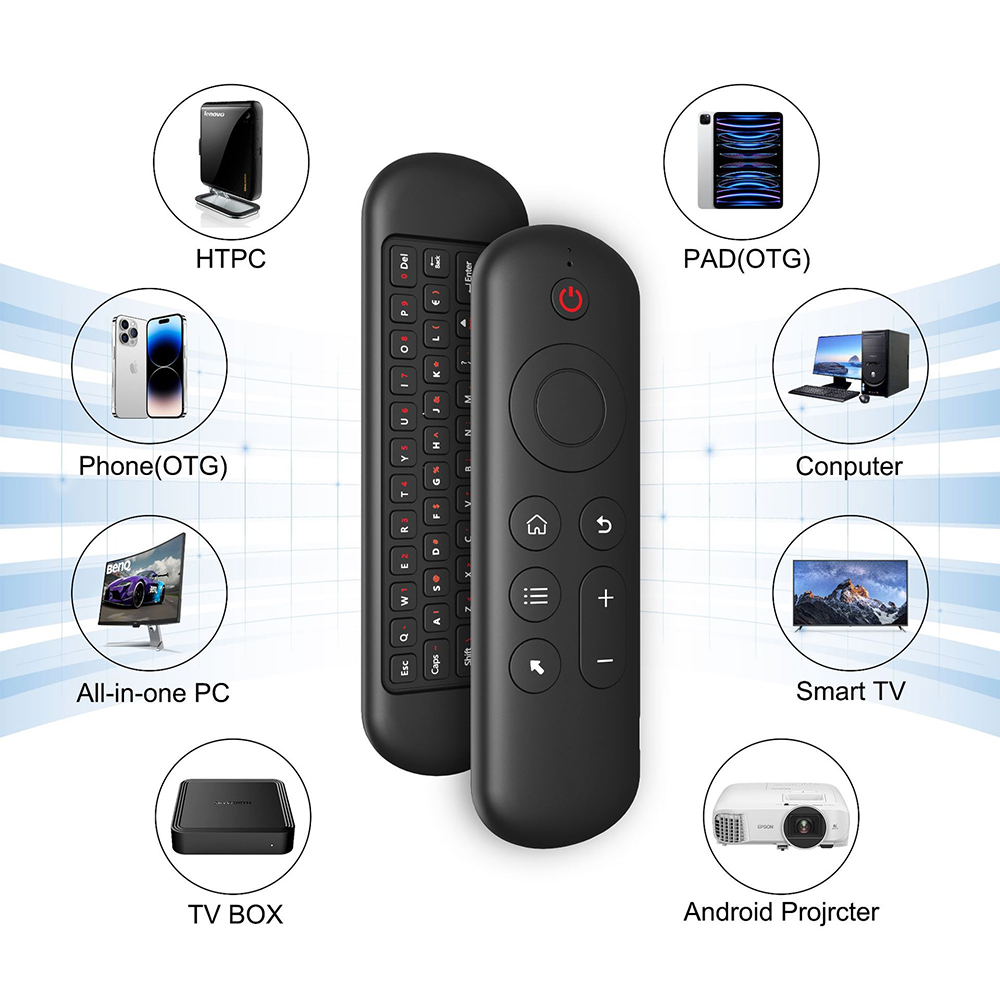 M5 Smart Air Mouse 2.4G Mini W - Smart Home Keyboard ulasan dan harga