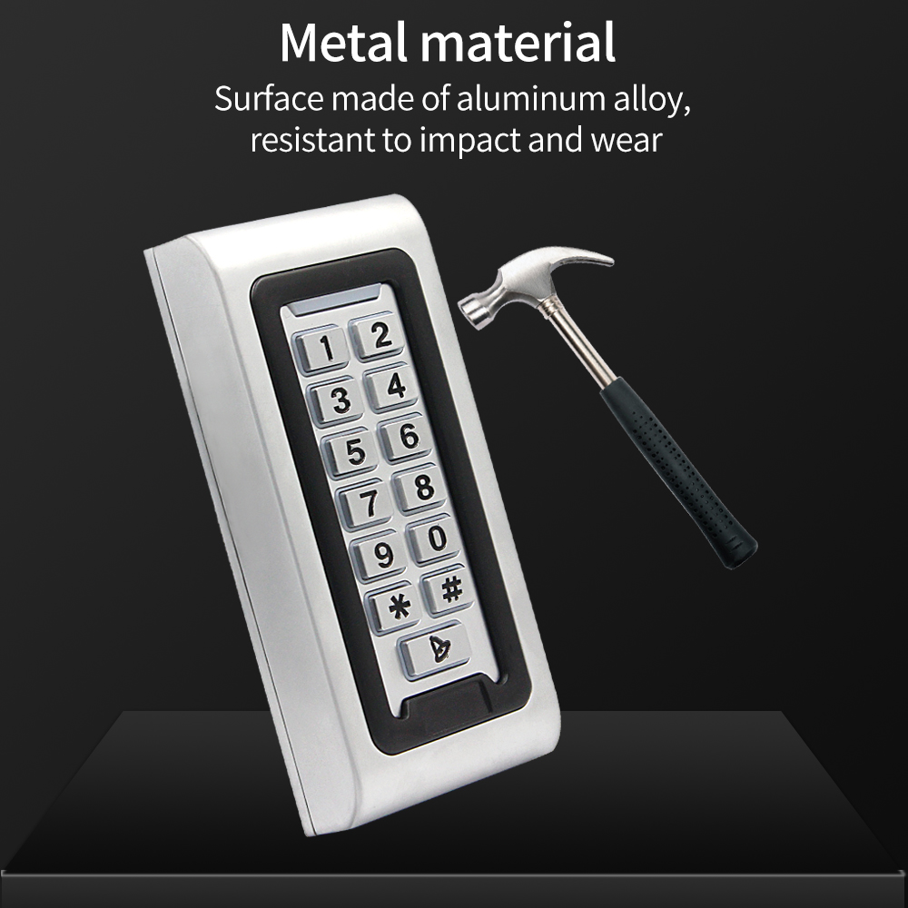 Outdoor IP68 Metal Access Cont - Smart Home Keyboard ulasan dan harga