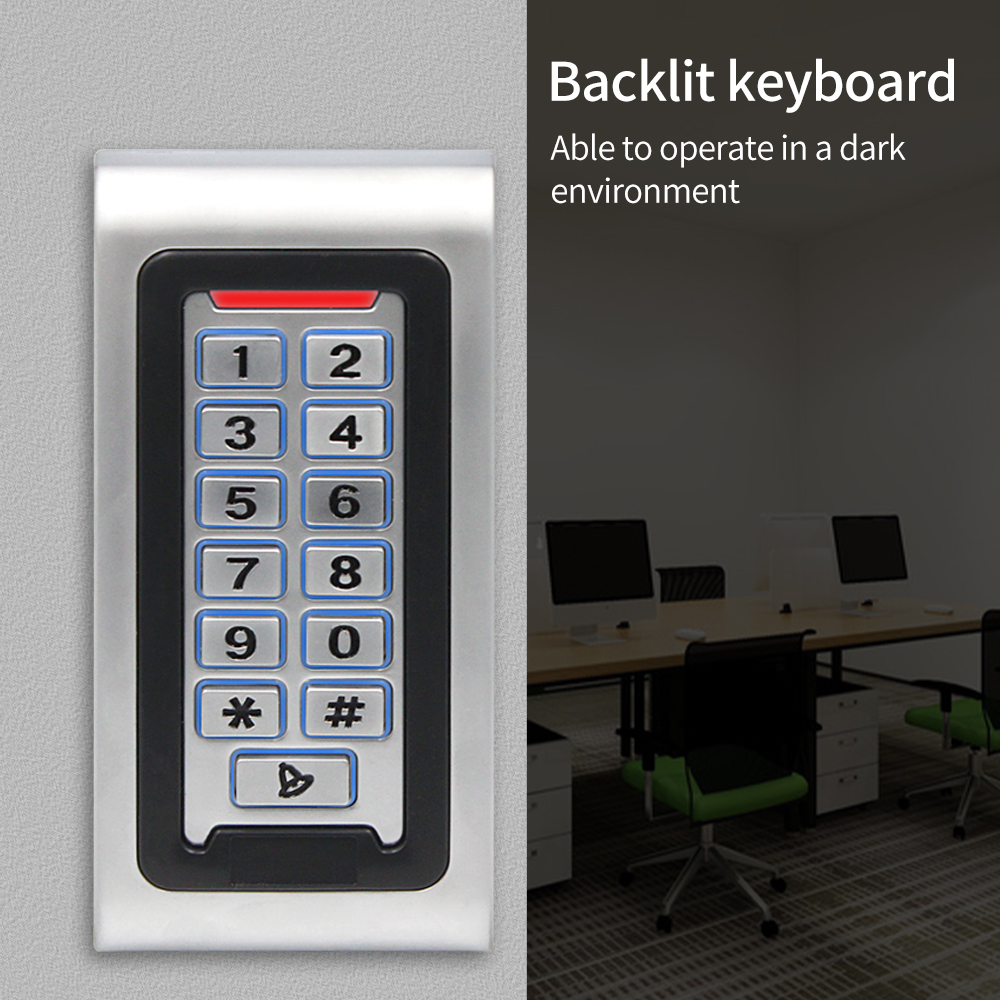 Outdoor IP68 Metal Access Cont - Smart Home Keyboard ulasan dan harga