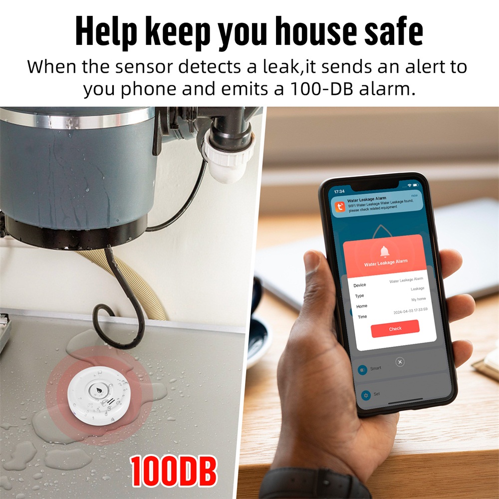 Fuers Water Leakage Detector S - Smart Home Automation System ulasan dan harga