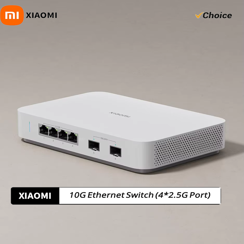 NEW Xiaomi 10G Ethernet Switch - Smart Home Hub 2 ulasan dan harga