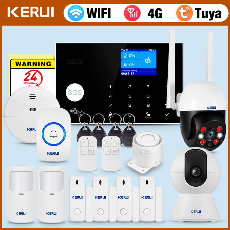 KERUI 4G Alarm with Doorbell R - Smart Home Keyboard ulasan dan harga