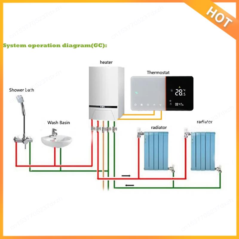 A43M Smart Wifi Thermostat For - Wifi Thermostat ulasan dan harga