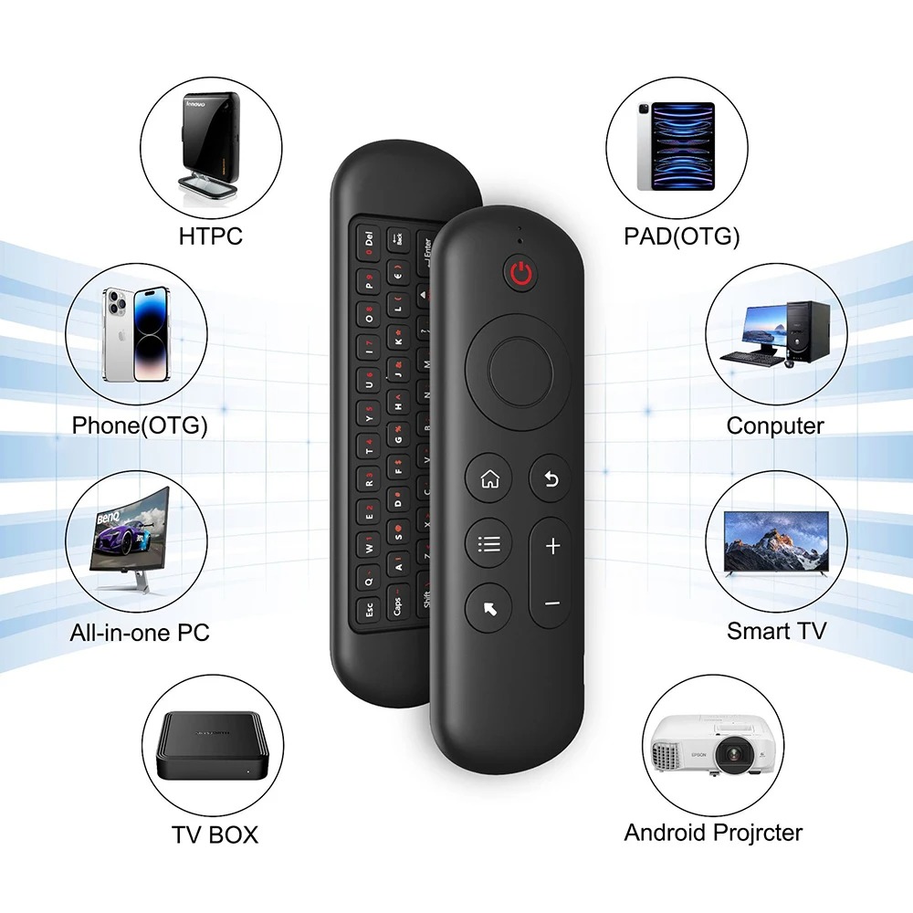 Remote Control Air Mouse Voice - Smart Home Keyboard ulasan dan harga