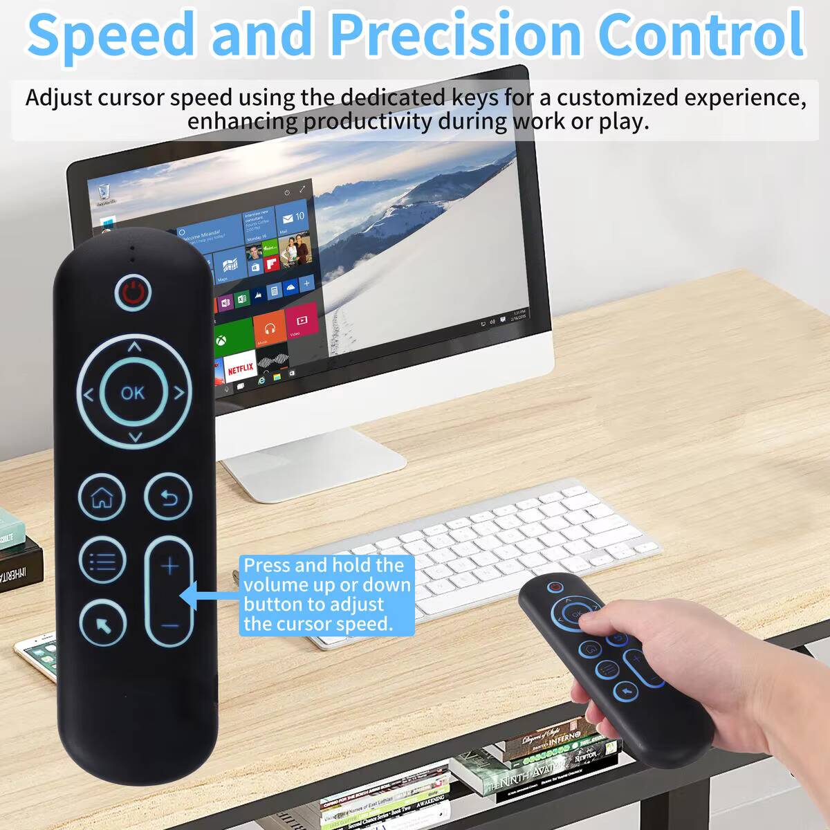 Bluetooth 2.4G Dual Mode Mini  - Smart Home Keyboard ulasan dan harga