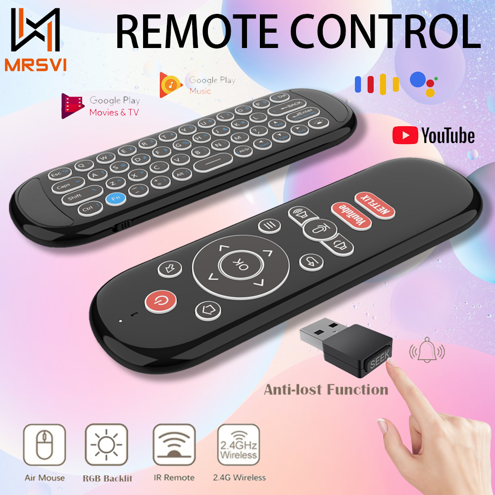W1 PLUS Air Mouse Remote Contr - Smart Home Keyboard ulasan dan harga
