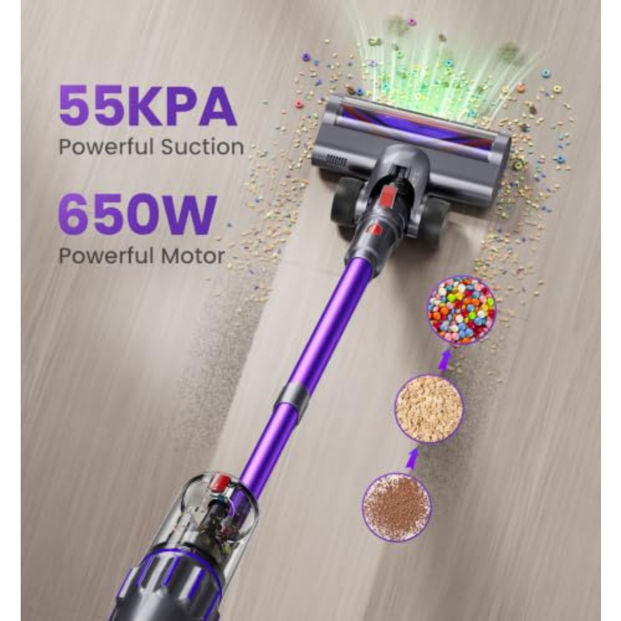 Home use cordless vacuum clean - Smart Home Display ulasan dan harga