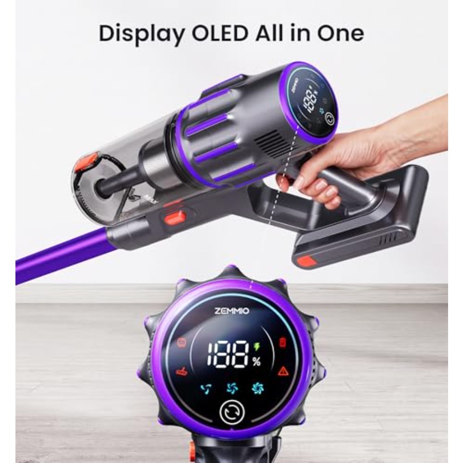 Home use cordless vacuum clean - Smart Home Display ulasan dan harga