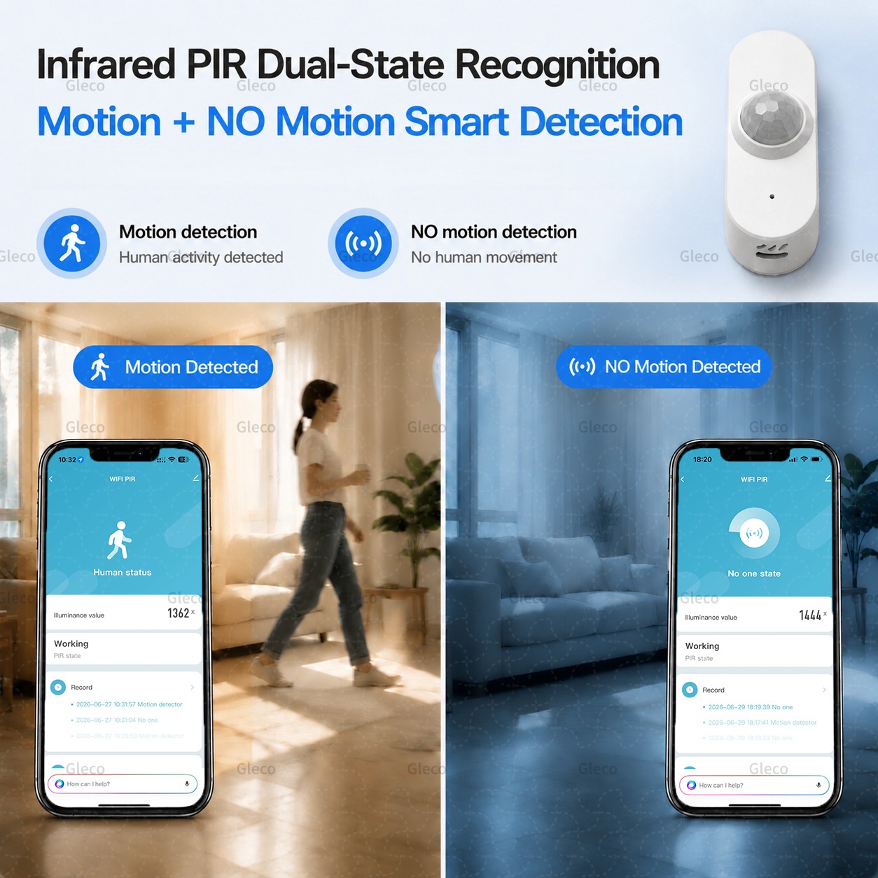 Tuya WiFi PIR Motion Sensor Sm - Wifi Thermostat ulasan dan harga