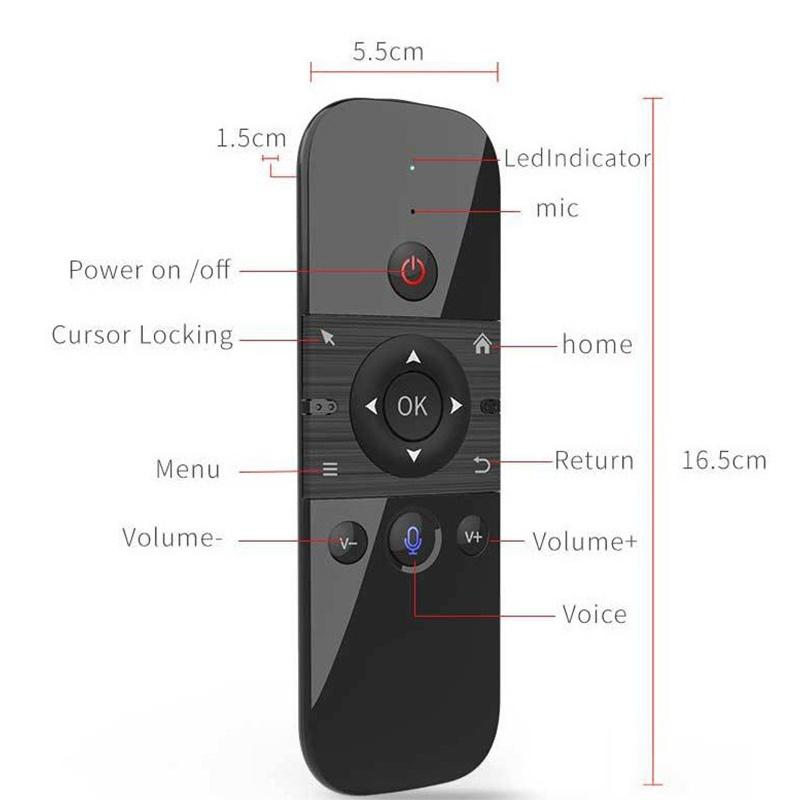 M8 Air Mouse Voice Remote Cont - Smart Home Keyboard ulasan dan harga