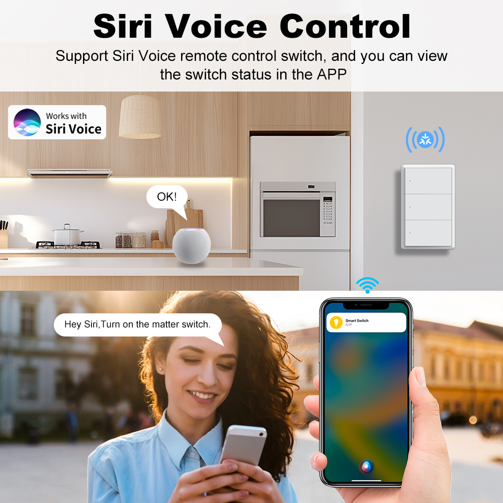 MANHOT Homekit WiFi Smart Swit - Smart Home Kits ulasan dan harga