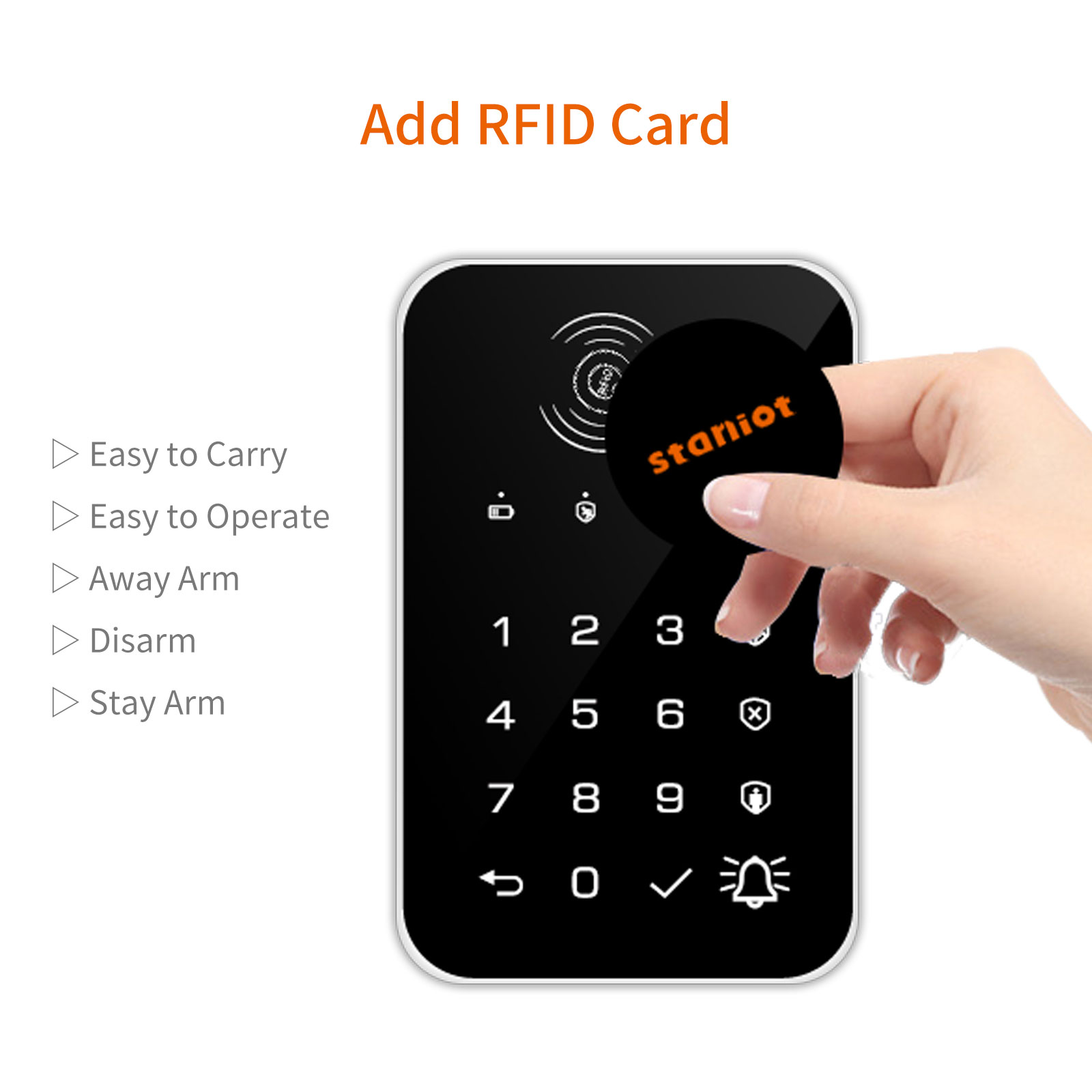 Staniot 433Mhz Wireless Touch  - Smart Home Keyboard ulasan dan harga