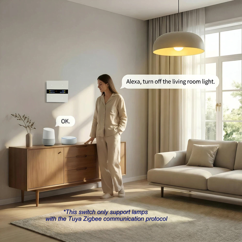M8 Pro Zigbee Smart Switch Pan - Smart Home Z Wave ulasan dan harga