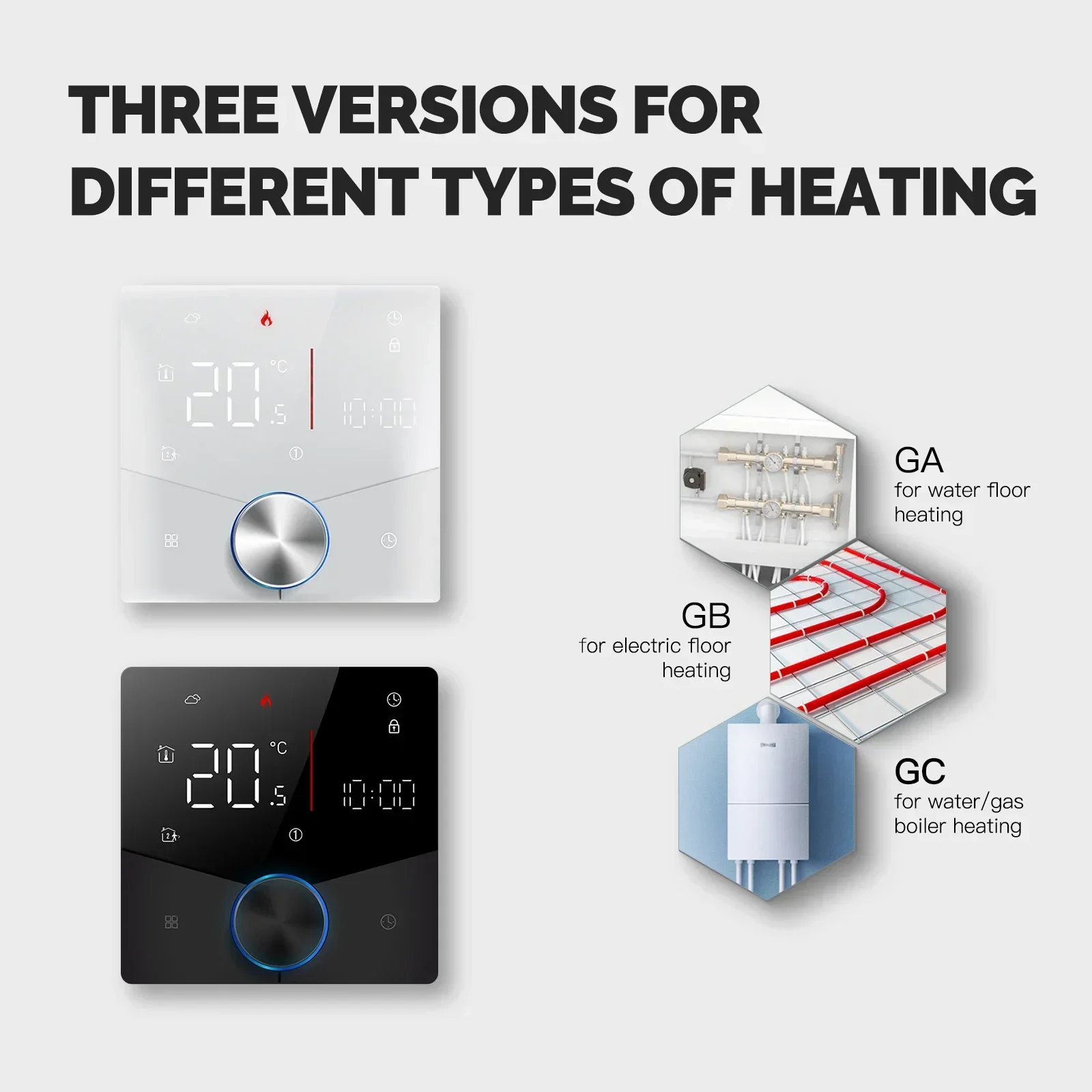 MOES Tuya WiFi Smart Knob Ther - Smart Home Thermostat ulasan dan harga