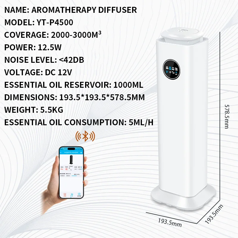 Smart WiFi Essential Oil Diffu - Smart Home Villa ulasan dan harga