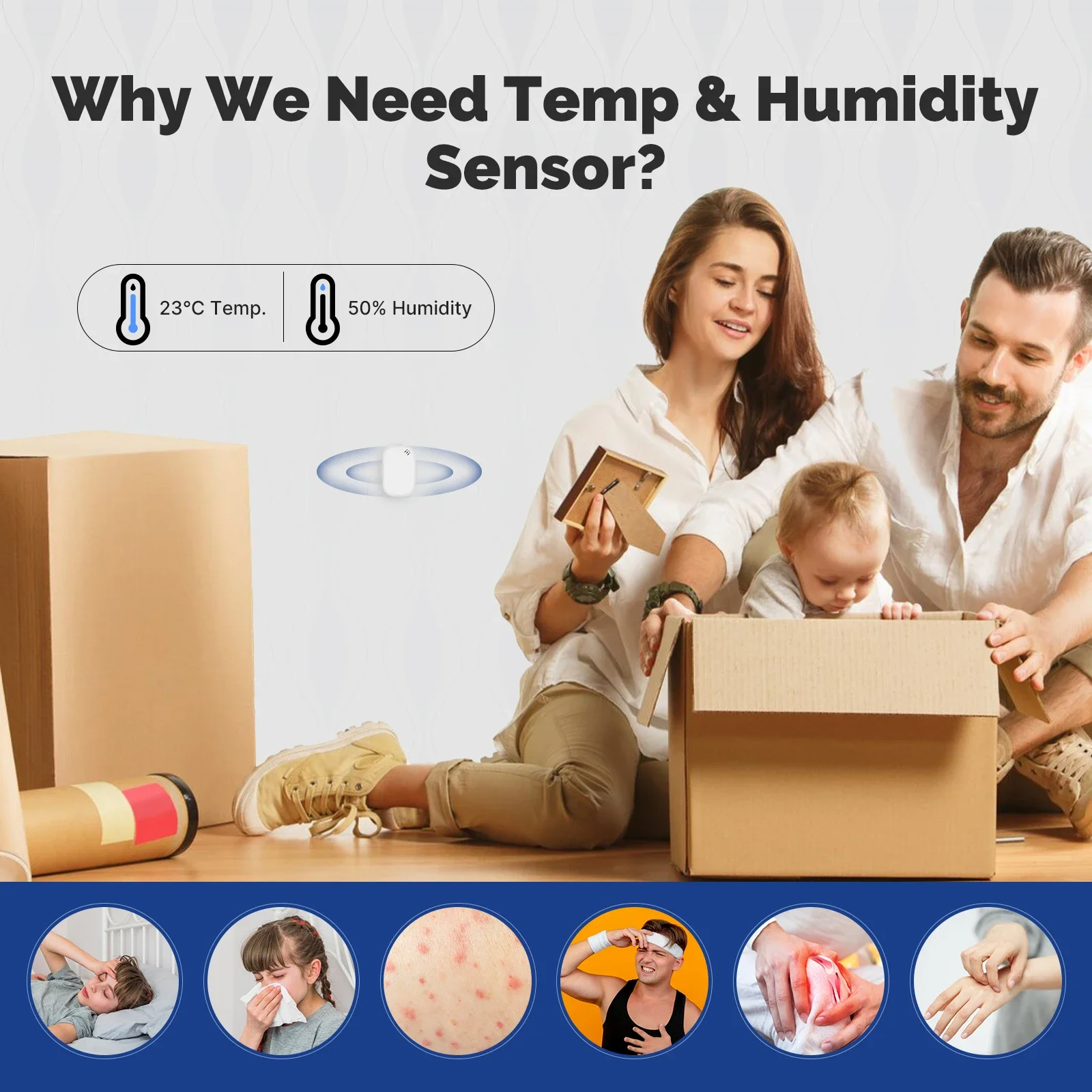 MOES Tuya Zigbee Smart Tempera - Smart Home Energy Monitor ulasan dan harga