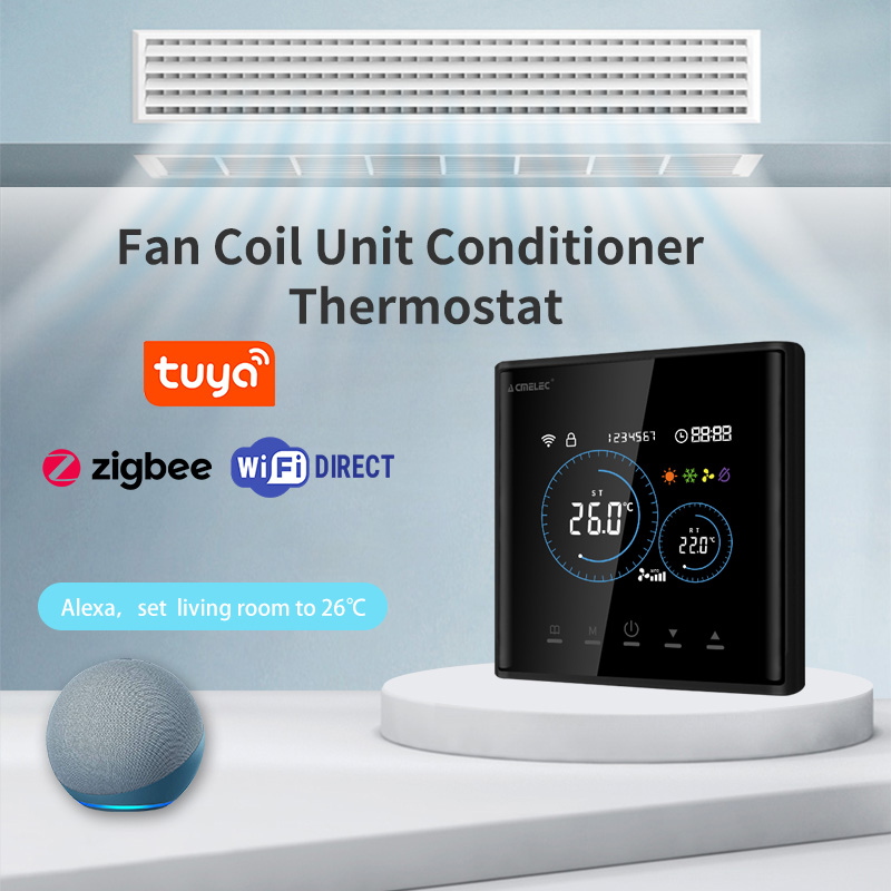 Smart Fan Coil Thermostat HVAC - Smart Home Thermostat ulasan dan harga
