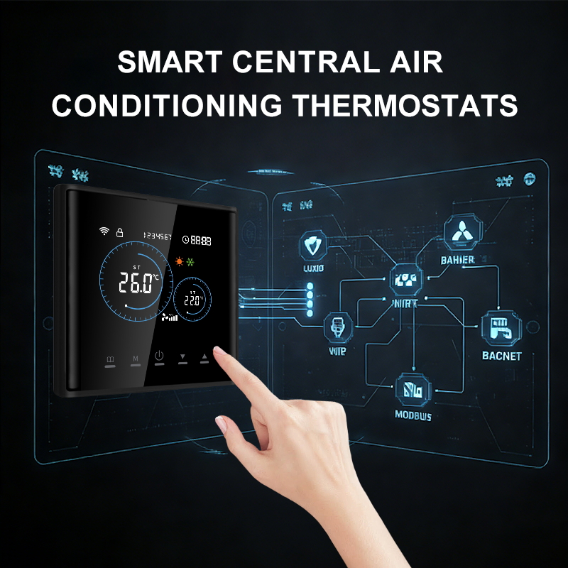 Smart Fan Coil Thermostat HVAC - Smart Home Thermostat ulasan dan harga