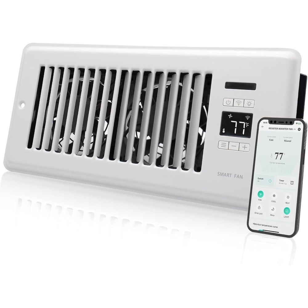 Super Quiet Register Booster F - Wifi Thermostat ulasan dan harga