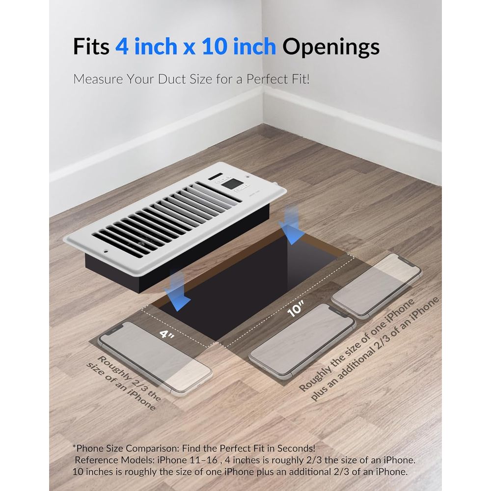 Super Quiet Register Booster F - Wifi Thermostat ulasan dan harga