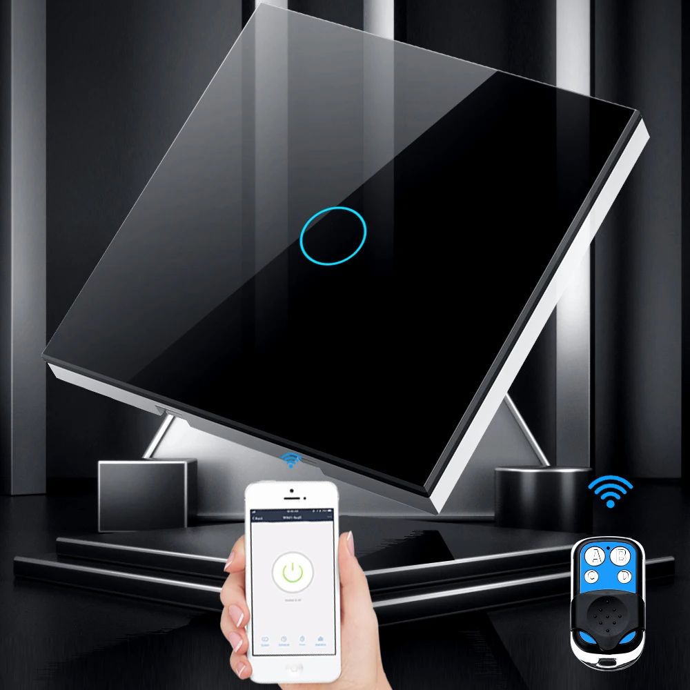 Tuya EU WiFi+RF433 Smart Remot - Smart Home Integration ulasan dan harga