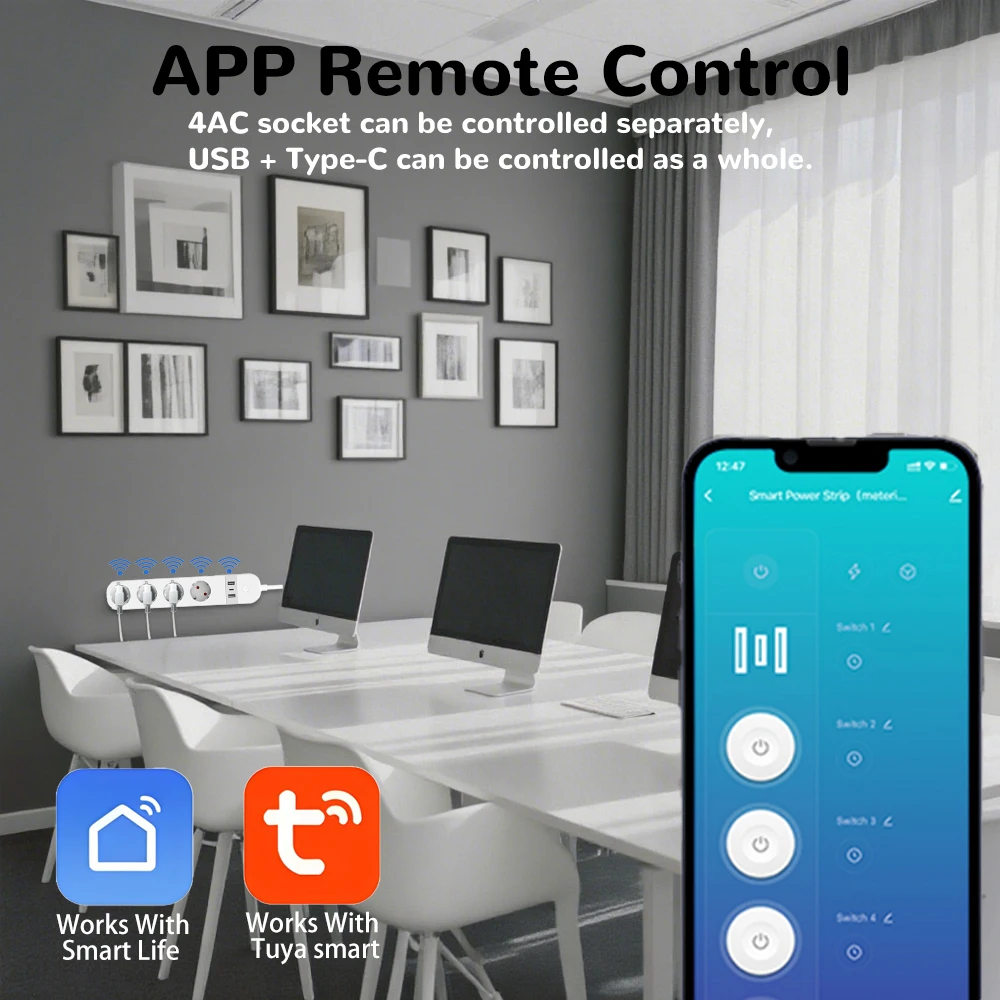 BORUIDAPLS EU Plug WiFi Smart  - Smart Home Energy Monitor ulasan dan harga