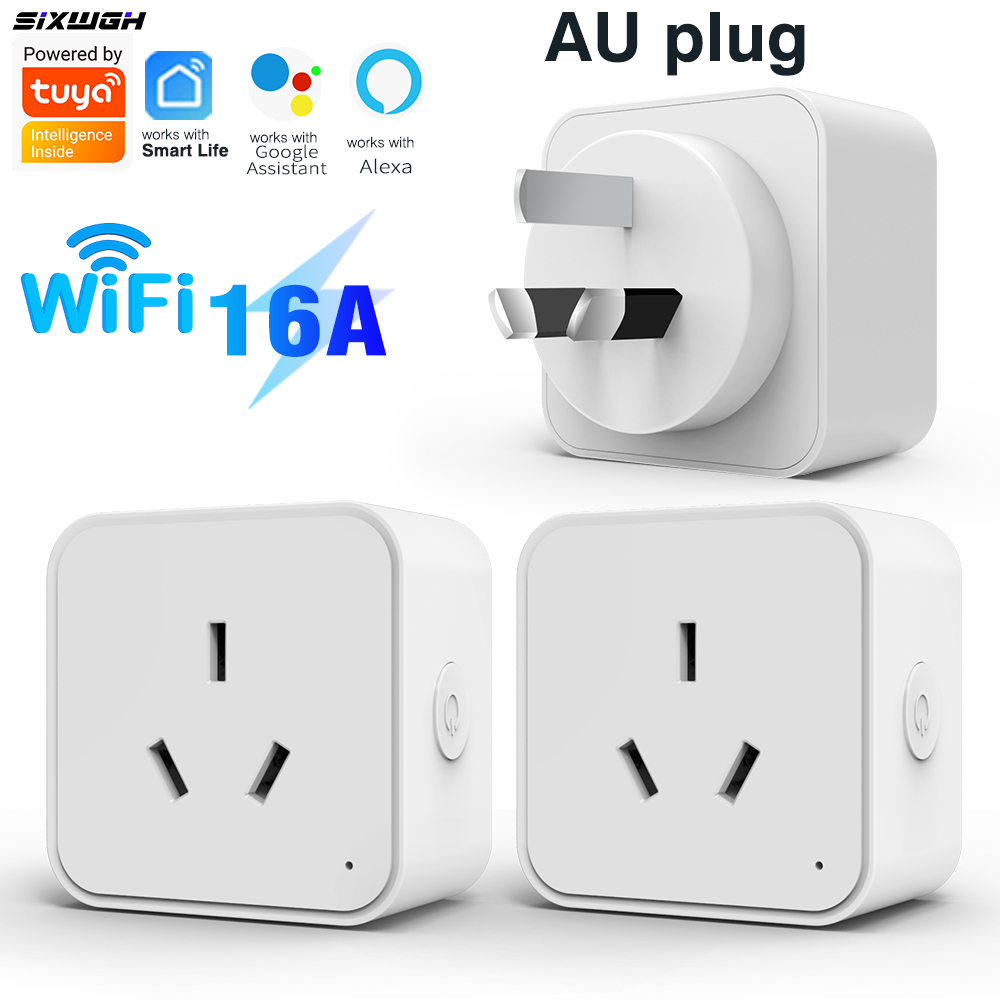 WiFi Tuya AU Plug Smart Socket - Smart Home Energy Monitor ulasan dan harga