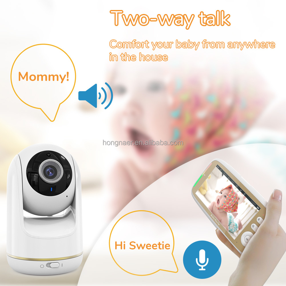 Hongnaer Home Audio Baby CCTV  - Smart Home Video ulasan dan harga