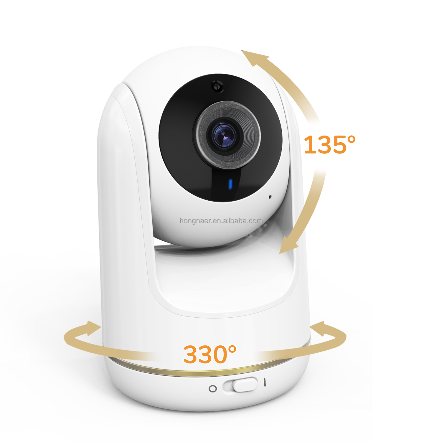 Hongnaer Home Audio Baby CCTV  - Smart Home Video ulasan dan harga