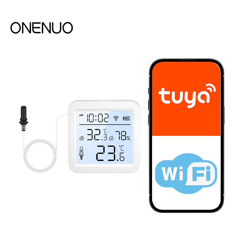 WiFi Humidity Temperature Sens - Wifi Thermostat ulasan dan harga