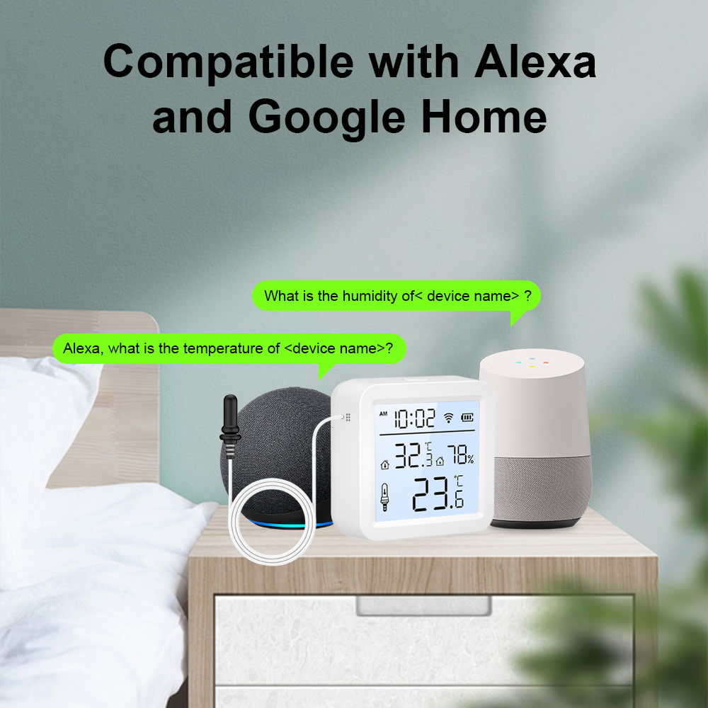 WiFi Humidity Temperature Sens - Wifi Thermostat ulasan dan harga