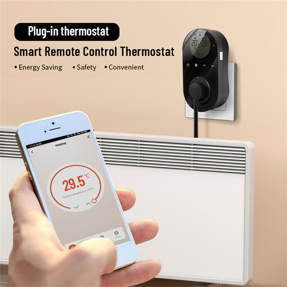 New Dual Sensor Thermostat WIF - Wifi Thermostat ulasan dan harga